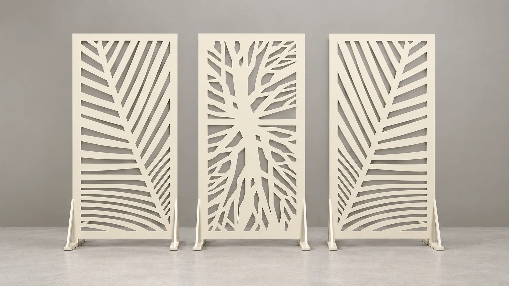 Celosía arquitectónica decorativa cortada en plasma CNC